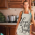 thumbnail image 1 of Dvkptbk Apron 1Pc Parent Adult The Family Kitchen Lovely Print Linen Family Aprons Kitchen Essentials, 1 of 2