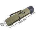 thumbnail image 2 of Tamaño del producto: 116*23,5 cm (verde militar) Bolsa para caña de pescar al aire libre Bolsa para caña de pescar bolsa de pesca impermeable con múltiples bolsillos bolsa de pesca verde militar., 2 of 5