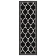 thumbnail image 3 of Safavieh Amherst Wendy Geometric Runner Rug, Anthracite/Ivory, 2'3" x 7', 3 of 10