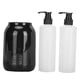 thumbnail image 2 of Calentador de aceite de masaje individual con 2 botellas vacías para salón de spa con pantalla LED Negro, 2 of 9