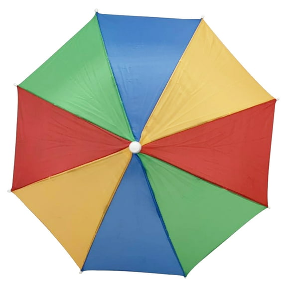 Portable Rain Umbrella Hat Foldable Outdoor Fishing Sunshade Waterproof Camping Fishing Headwear Cap Beach Head Hats