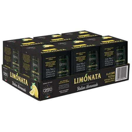 (Pack Of 6) Crodo Limonata Italian 4 Pack 44.8 Fo