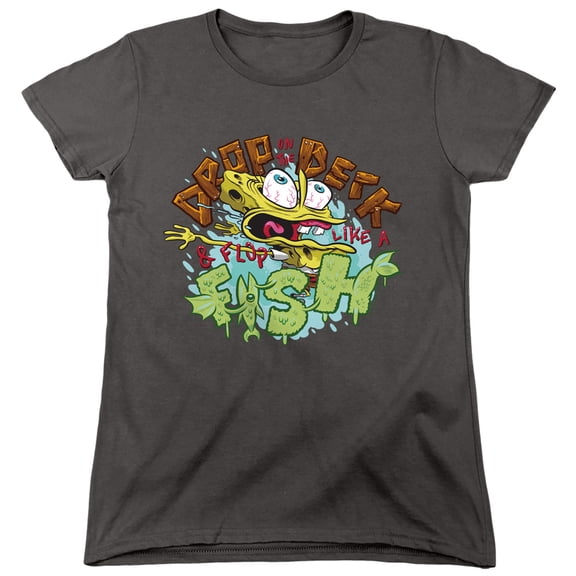Spongebob Drop and Flop Women's T Shirt