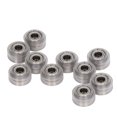 thumbnail image 1 of 3D Printer POM Pulley Wheel Set with Rubber Bearing, Eccentric Spacer Round Column Slot Wheel Plastic Pulley Linear Bearing for Creality Anet Series[Clear], 1 of 9