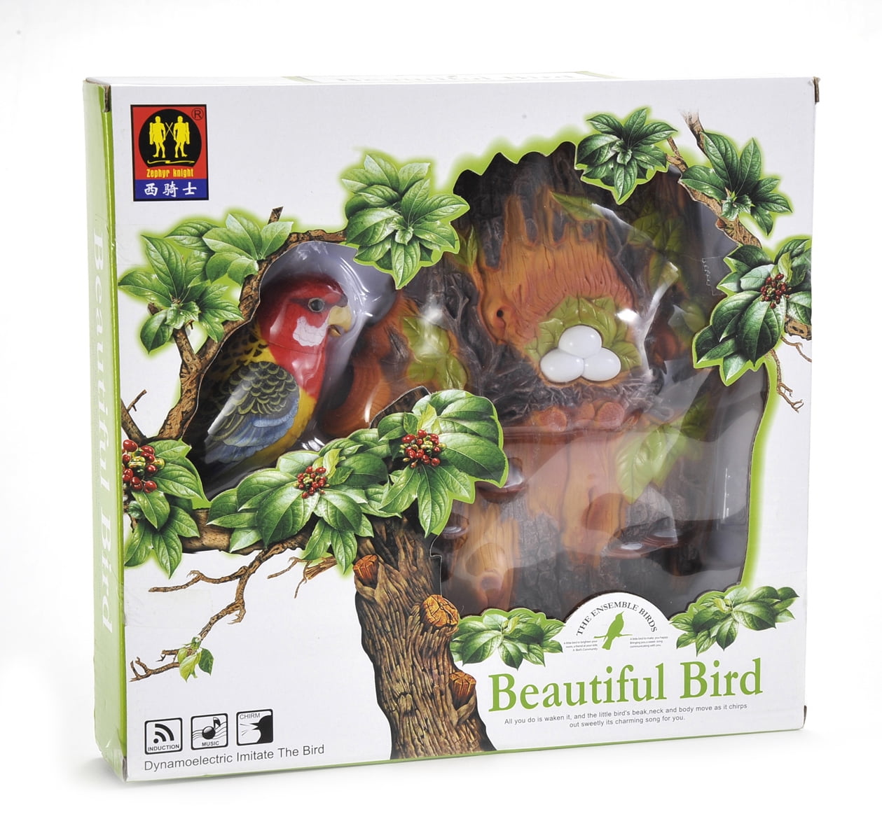 PlayWorld Music Magic Singing & Chirping Bird Wall Mount