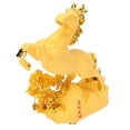 thumbnail image 3 of Caballo Estatua Decoración Decorativa Corriendo Caballo Estatua Caballo Estatuilla Escritorio Caballo Estatuilla Escritorio Ornamento Caballo Estatua Oro Exquisito Hermoso ANGGREK No, 3 of 8