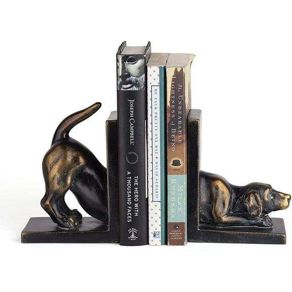 Danya B. Labrador Dog Bookend Sculpture Set