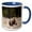 Blue/White, variant on 3drose, Grizzly Bears, Yellowstone Np, Wyoming - Us51 Aje0040 - Adam Jones, 11oz Two-tone Red Mug