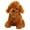 brown, variant on YOPTOP Plush Doll Cartoon Cute Poodle Dog Puppy Plush Stuffed Doll Huggable Toy Home Ornament Gift,Beige,One Size