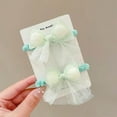 thumbnail image 1 of Productos para el cuidado del cabello, 2 lazos para el cabello para niñas pequeñas, lazos para el cabello con lazos para niñas pequeñas, lazos de pelo coloridos para bebés, adecuados para la cabeza de, 1 of 4