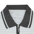 thumbnail image 3 of Monterey Club Women's Metallic Stripe Contrast Golf Polo Shirt #2256, 3 of 4