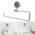 thumbnail image 3 of UPGRATOR 1Set Abs White Rectangular Tissue Holder for Bathroom and Kitchen Self Adhesive Toilet Roll Storage, 3 of 8