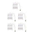 thumbnail image 2 of tamizeot AAA/AA Battery Charger Short-circuit for Protection USB Power Charging Adapter White 5Set, 2 of 6