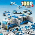 thumbnail image 1 of 6in1 NEW Police Sports Car Fire Engineering Engine Mini Loader Truck Classic Model Building Blocks Sets Bricks Toy City,opp bag, 1 of 9