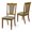 Medium Brown, variant on Set of 2 Classic Style Solid Wood Nova Dining Chairs, Kitchen Chairs, Modern Side Chairs, Medium Brown Color