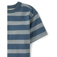 thumbnail image 2 of The Children's Place Boys Short Sleeve Striped Boxy T-Shirt, Sizes XS-XXL, 2 of 3