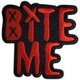 thumbnail image 1 of Avril Lavigne Bite Me Iron On Patch, 1 of 2