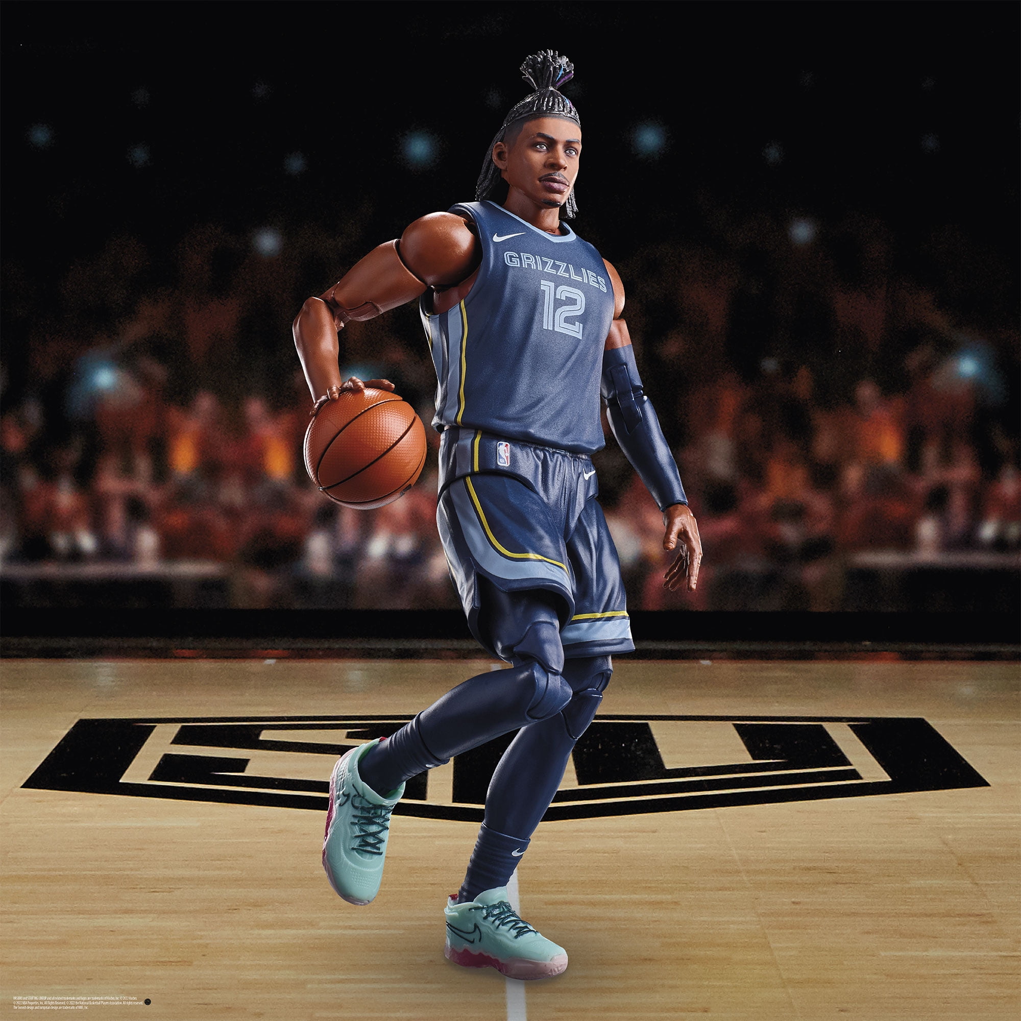 Memphis Grizzlies Ja Morant NBA x Hasbro Starting Lineup Series 1 Action  Figure