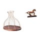 thumbnail image 1 of Portacorchos de vino,Soporte de metal para corcho de vino,tapón de vino,expositor,Figura de caballo,Escultura de caballo en miniatura coleccionable,Estatua de animal de adorno de caballo de, 1 of 8