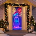thumbnail image 1 of Christmas Door Cover Decoration Christmas Door Cover Door Hanging Party Decoration Door Cover Tapestry, 1 of 9