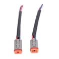 thumbnail image 1 of 2pcs DT 4 Pin Connector Harness, High Strength Plastic, Copper Material, Sturdy, Effortless Installation, for Cars Trucks Boats LED Work Lights, Tightly Waterproofed, Safe and, 1 of 7