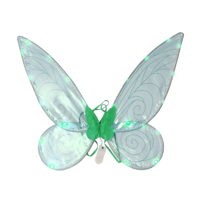Alas De Hada LED Luminous Fairy Elf Wings Pet Dogs Party Fotografía para Navidad (Verde) Tmvgtek Libre de BPA
