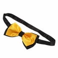 thumbnail image 2 of CIMAXIC Wedding Delicate Bow Tie For Men Adjustable Double Solid Color Bowtie For Wedding Bachelor Party Formal Events Polyester Bow Tie,4.72"X2.44"X0.59", 2 of 4