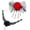 Red Skeleton Hand+black Choker, variant on 2 count Halloween Rose Veil Headband and Black Skeleton Hand Lase Choker, Skull Hair Band Flower Crown Day of The Headpiece