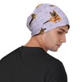 thumbnail image 4 of Xecao German Shepherd Dog Print Beanie Knitted Hat for Men Women, Winter Fashion Knit Cuffed Caps Unisex, 4 of 7