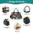 thumbnail image 3 of FORMRS Insulated Lunch Bag Unisex Large Capacity with Shoulder Strap, Orange Dinosaur, 3 of 6