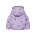 thumbnail image 3 of Jessica Simpson Girls Butterfly Cropped Puffer Jacket, Sizes 4-16, 3 of 3