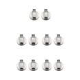 thumbnail image 2 of VONKY 2 PCS Metal 6/8mm Universal Silver Stove Control Knobs Adaptors Oven Switch Cooking Control Locks Useful 8 5Set, 2 of 6