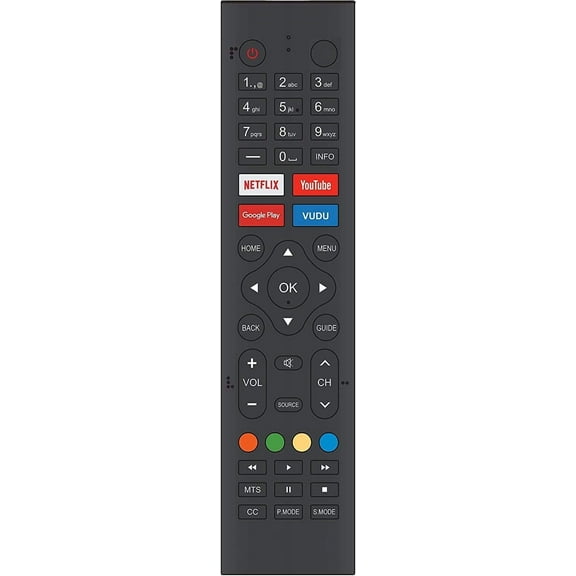 Xtrasaver Replacement Remote Control 8142026670099K for Sceptre Smart Android TV Without Google Assistant Function, Compatible with A322BV-SRC A515CV-UMC