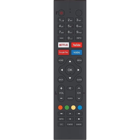 Xtrasaver Replacement Remote Control 8142026670099K for Sceptre Smart Android TV Without Google Assistant Function Compatible with A322BV-SRC A515CV-UMC