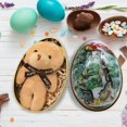 thumbnail image 2 of Metallic Tin Easter Egg Container Painted Bunny Eggshell Easter Metal Candy Box for Festival Party Decoration Supplies, 2 of 6
