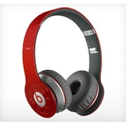 Refurbished Beats by Dr. Dre Wireless Red Over Ear Headphones MH9Y2AM/A