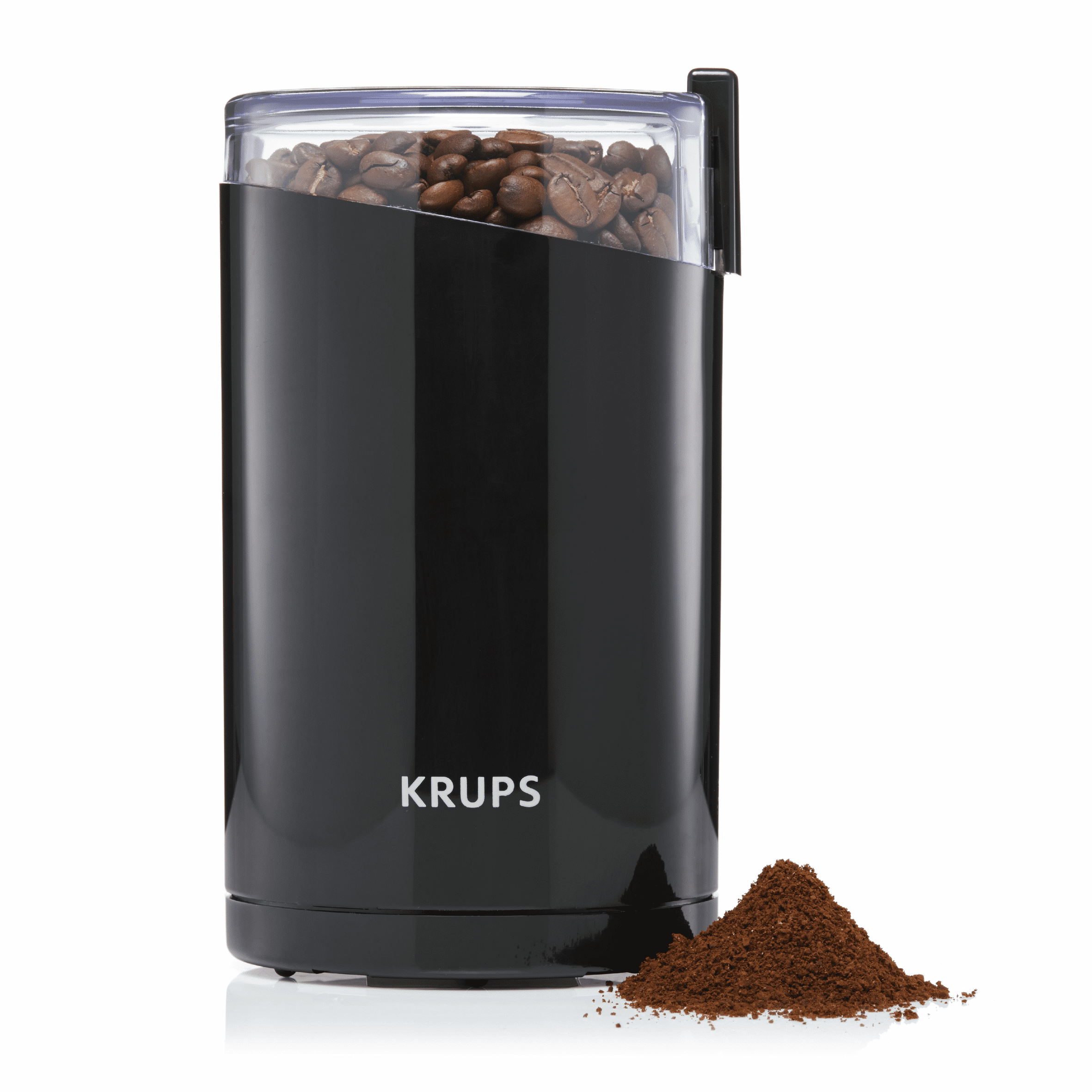 Ovente One-Touch Electric Coffee Grinder and Other Spices-Seeds CG225BR Nuts Brown Grains-Stainless Steel Blades 2.5oz, 