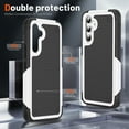 thumbnail image 4 of TECH CIRCLE Rugged Case For Galaxy A54 5G, Military Grade Shockproof Protective Bumper Anti-Scratch Dual Layers Phone Case Cover for Samsung Galaxy A54 5G 6.4" 2023,White, 4 of 7