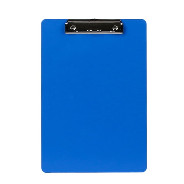 Portapapeles de 5 piezas con clip de placa de escala Carpeta transparente de plástico Tablero de escritura Carpeta de clip de papel Inevent WJU1614-05