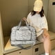 thumbnail image 1 of XWSHYW Contenedores de Almacenamiento Bolsa Deportiva con Cremallera, Multitas, Bolsa de Gimnasio de Gran Tamaño para Equipo, Artículos Deportivos, Lavandería, Bolsa Transpirable y Viaje para Mujeres, 1 of 6