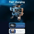 thumbnail image 3 of Yeacher Chargeur de Voiture Sans Fil 15W Auto-Serrant Support de Téléphone pour Évent d'Air Compatible, 3 of 8