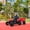 Red, variant on Topcobe 12V Battery-Powered Toy Tractor with Trailer and 35W Dual Motors, 3-Gear-Shift Ground Loader Ride On with LED Lights and USB Audio Functions, Dark Green