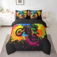 thumbnail image 2 of Castle Fairy Abstract Motocross Bedding Comforter Set,Extreme Sport Queen Bedding Sets, 2 of 8