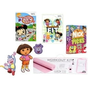 Fit [Nickelodeon] + Ni Hao, Kai-Lan: Super Game Day [Nickelodeon] (with Pink Wii Fit Workout Kit + Nick Picks)