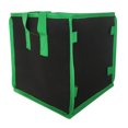 thumbnail image 3 of Bolsa de plantación cuadrada con borde verde, bolsa de cultivo de plantas de fieltro de tela no tejida, 3 of 4