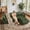 Green, 9.8ft, variant on Modular Sectional Sofa, 111/118" L-Shaped Couch with Wide Armrests for Living Room, Convertible for Sleeping, Gaming, or Office