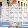 thumbnail image 4 of XUNKUSGA Summer Dresses for Women Fashion Floral Print Sleeveless A-Line Pleated Midi Sun Dresses Casual Loose Flowy Beach Vacation Tank Dresses, 4 of 8