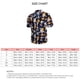 thumbnail image 5 of Camisa de playa de manga corta para hombre, camisa informal a la moda con estampado de cuello vuelto y botones para vacaciones de verano, 5 of 7
