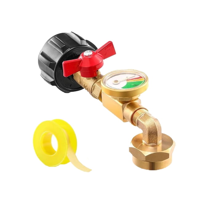 Universal Propane Tank Adapter With High Pressure Hose And Multiple Nozzles For Grill And Appliances