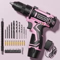 thumbnail image 1 of Juego de taladros inalámbricos VIWKO Electric Power Drill de 18 V con accesorios, 1 of 7